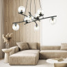 Lampa wisząca ESSA 8 TRANSPARENT 1202/8 EMIBIG