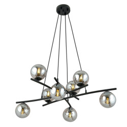 Lampa wisząca ESSA 8 GRAFIT 1203/8 EMIBIG