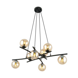 Lampa wisząca ESSA 8 MIODOWY 1204/8 EMIBIG