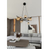 Lampa wisząca ESSA 8 MIODOWY 1204/8 EMIBIG