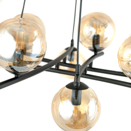 Lampa wisząca ESSA 8 MIODOWY 1204/8 EMIBIG