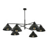 Żyrandol MAVERICK 6 BLACK  1211/6 EMIBIG