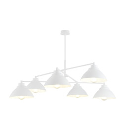 Żyrandol MAVERICK 6 WHITE  1212/6 EMIBIG