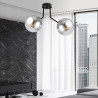 Lampa sufitowa  NOVA 2 BLACK/GRAFIT  1140/2 EMIBIG