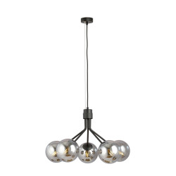 Lampa wisząca NOVA 5 BLACK/GRAFIT 1140/5 EMIBIG