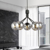 Lampa wisząca NOVA 5 BLACK/GRAFIT 1140/5 EMIBIG