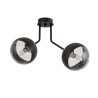 Lampa sufitowa  NOVA 2 BLACK/STRIPE 1139/2 EMIBIG
