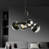 Lampa wisząca NOVA 4 BLACK/STRIPE 1139/4 EMIBIG