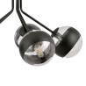 Lampa wisząca NOVA 5 BLACK/STRIPE 1139/5 EMIBIG