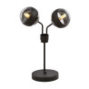 Lampka biurkowa  NOVA LN2 BLACK/STRIPE 1139/LN2 EMIBIG