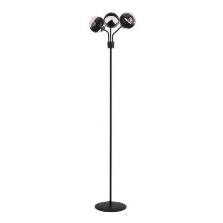 Lampa podłogowa NOVA LP3 BLACK/STRIPE 1139/LP3 EMIBIG