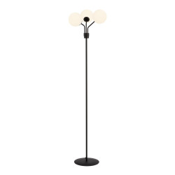 Lampa podłogowa NOVA LP3 BLACK/OPAL 1138/LP3 EMIBIG