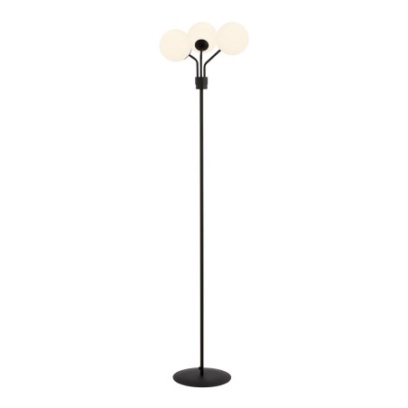 Lampa podłogowa NOVA LP3 BLACK/OPAL 1138/LP3 EMIBIG