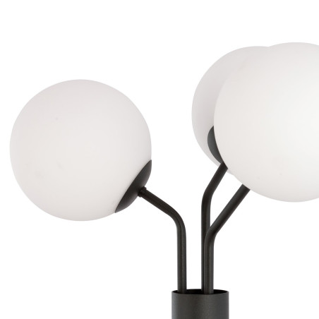 Lampa podłogowa NOVA LP3 BLACK/OPAL 1138/LP3 EMIBIG