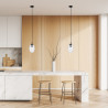 Lampa wisząca ASTRAL 1 BL TRANSPARENT 1265/1 EMIBIG
