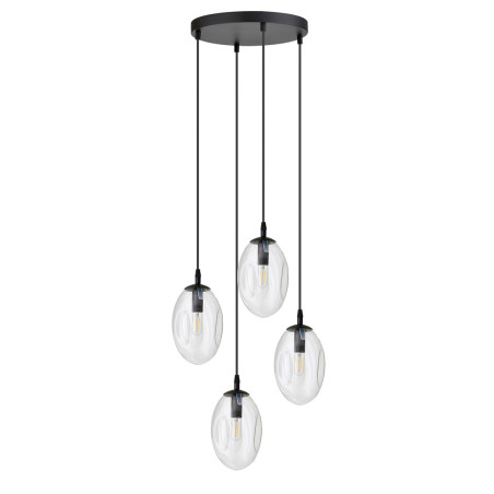 Lampa wisząca ASTRAL 4 BL PREMIUM TRANSPARENT 1265/4PREM EMIBIG