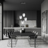 Lampa wisząca ASTRAL 4 BL PREMIUM TRANSPARENT 1265/4PREM EMIBIG