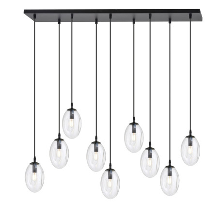 Lampa wisząca ASTRAL 9 BL TRANSPARENT 1265/9 EMIBIG