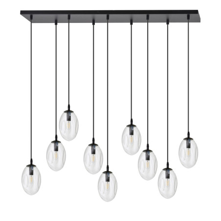 Lampa wisząca ASTRAL 9 BL TRANSPARENT 1265/9 EMIBIG