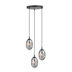 Lampa wisząca ASTRAL 3 BL PREMIUM GRAFIT 1266/3PREM EMIBIG