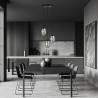 Lampa wisząca ASTRAL 3 BL PREMIUM GRAFIT 1266/3PREM EMIBIG