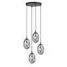 Lampa wisząca ASTRAL 4 BL PREMIUM GRAFIT 1266/4PREM EMIBIG