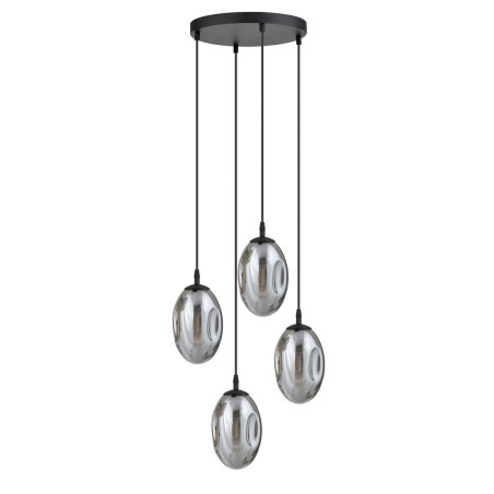 Lampa wisząca ASTRAL 4 BL PREMIUM GRAFIT 1266/4PREM EMIBIG