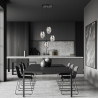 Lampa wisząca ASTRAL 4 BL PREMIUM GRAFIT 1266/4PREM EMIBIG
