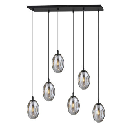 Lampa wisząca ASTRAL 6 BL GRAFIT 1266/6 EMIBIG