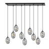 Lampa wisząca ASTRAL 9 BL GRAFIT 1266/9 EMIBIG