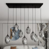 Lampa wisząca ASTRAL 9 BL GRAFIT 1266/9 EMIBIG