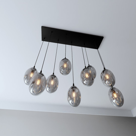 Lampa wisząca ASTRAL 9 BL GRAFIT 1266/9 EMIBIG
