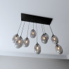 Lampa wisząca ASTRAL 9 BL GRAFIT 1266/9 EMIBIG