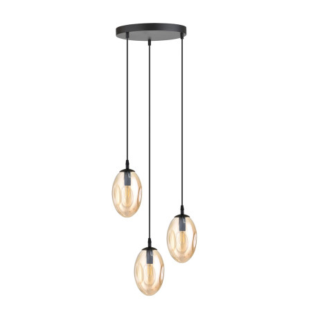 Lampa wisząca ASTRAL 3 BL PREMIUM MIODOWY 1267/3PREM EMIBIG