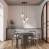 Lampa wisząca ASTRAL 3 BL PREMIUM MIODOWY 1267/3PREM EMIBIG