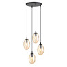 Lampa wisząca ASTRAL 4 BL PREMIUM MIODOWY 1267/4PREM EMIBIG