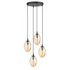 Lampa wisząca ASTRAL 4 BL PREMIUM MIODOWY 1267/4PREM EMIBIG