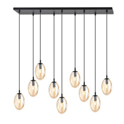 Lampa wisząca ASTRAL 9 BL MIODOWY 1267/9 EMIBIG