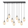 Lampa wisząca ASTRAL 9 BL MIODOWY 1267/9 EMIBIG