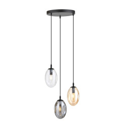 Lampa wisząca ASTRAL 3 BL PREMIUM MIX 1268/3PREM EMIBIG
