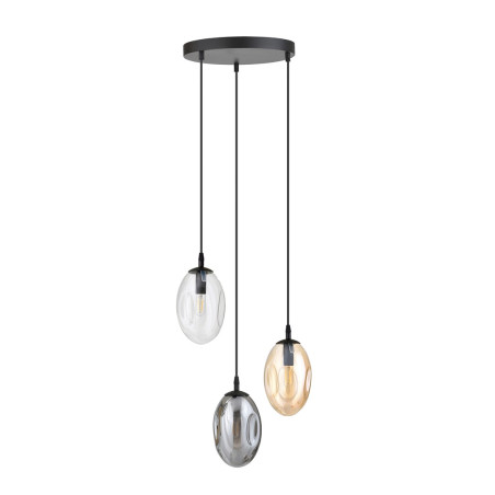 Lampa wisząca ASTRAL 3 BL PREMIUM MIX 1268/3PREM EMIBIG