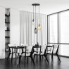Lampa wisząca ASTRAL 3 BL PREMIUM MIX 1268/3PREM EMIBIG