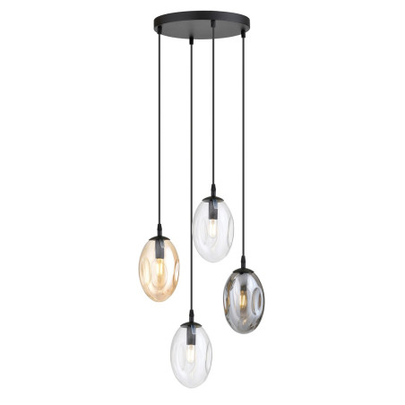 Lampa wisząca ASTRAL 4 BL PREMIUM MIX 1268/4PREM EMIBIG