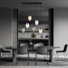 Lampa sufitowa  ASTRAL 6 BL MIX 1268/6M1 EMIBIG