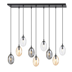 Lampa sufitowa  ASTRAL 9 BL MIX 1268/9M1 EMIBIG