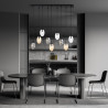 Lampa sufitowa  ASTRAL 9 BL MIX 1268/9M1 EMIBIG