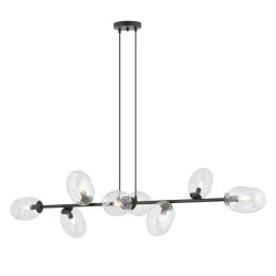 Lampa wisząca PANDORA 8 BL TRANSPARENT 1262/8 EMIBIG