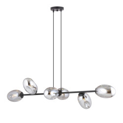 Lampa wisząca PANDORA 6 BL GRAFIT 1263/6 EMIBIG