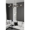 Lampa wisząca PANDORA 8 BL GRAFIT 1263/8 EMIBIG