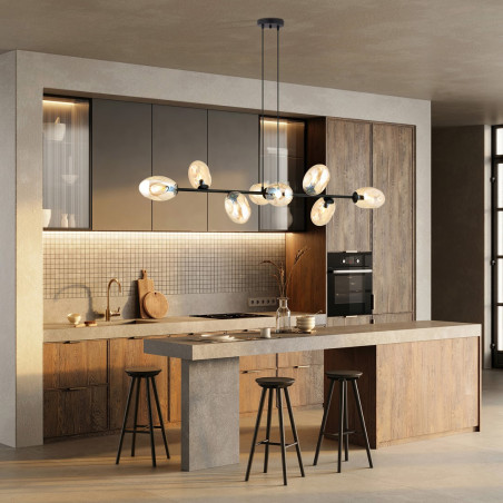 Lampa wisząca PANDORA 8 BL MIODOWY 1264/8 EMIBIG